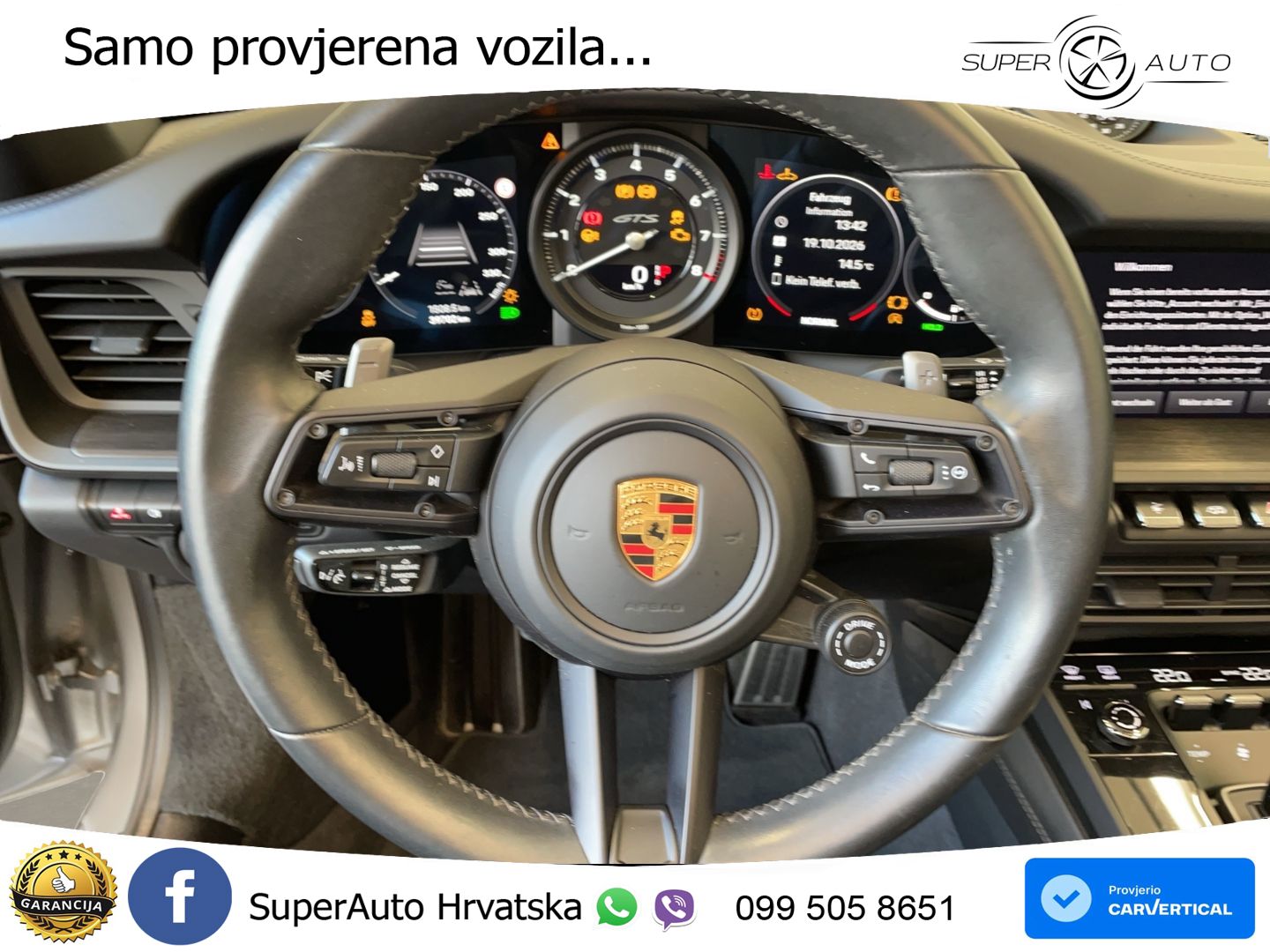 Porsche 911 Carrera GTS Cabriolet 3.0 (480 KS) PDK LED+GR SJED+ACC