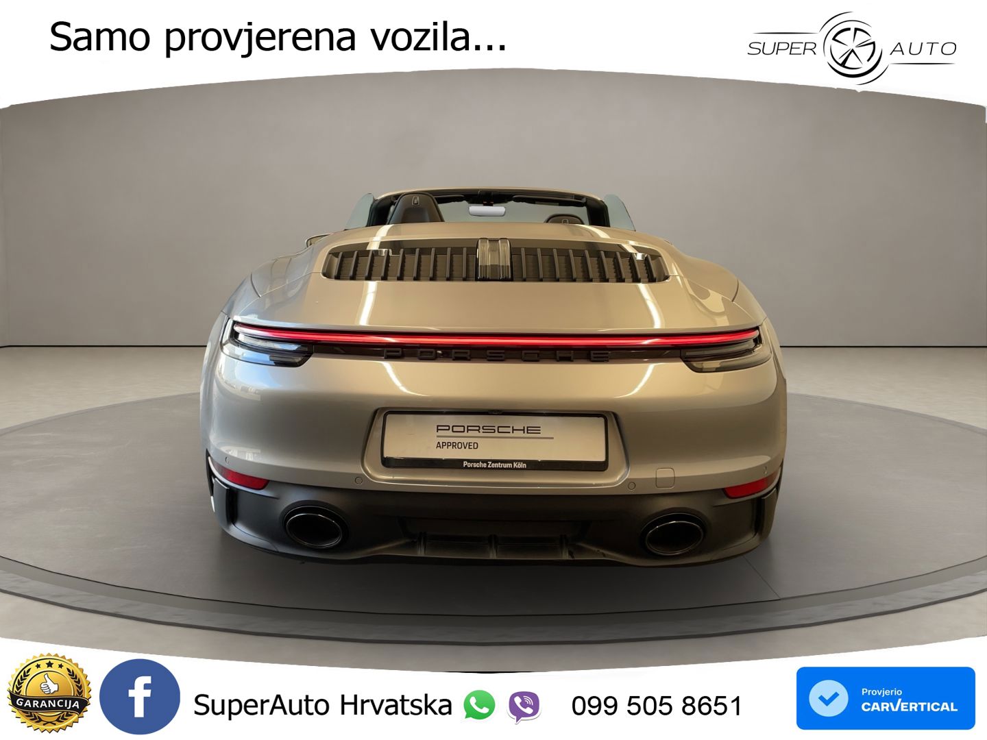 Porsche 911 Carrera GTS Cabriolet 3.0 (480 KS) PDK LED+GR SJED+ACC