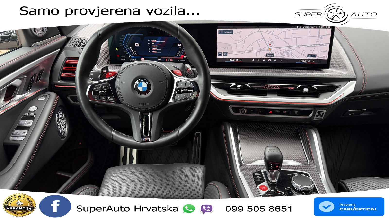BMW XM Label Red 4.4 V8 (748 KS) xDrive Steptronic LED+GR SJED+ACC