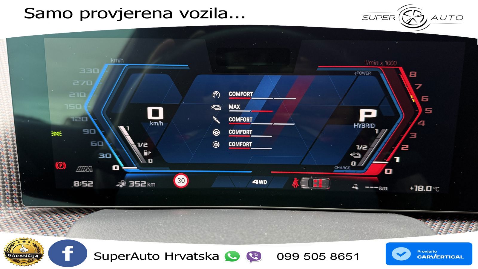 BMW XM Label Red 4.4 V8 (748 KS) xDrive Steptronic LED+GR SJED+ACC