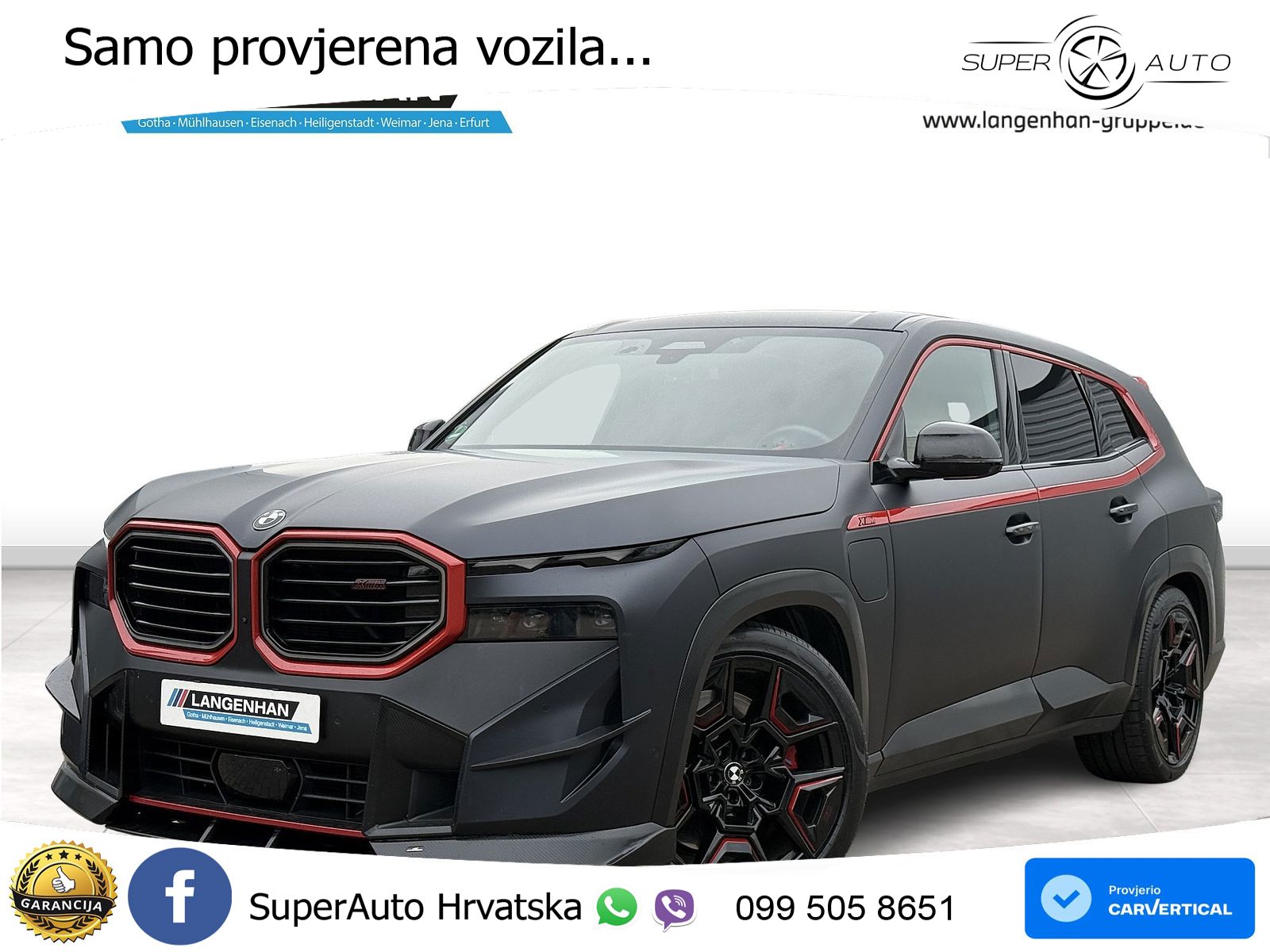 BMW XM Label Red 4.4 V8 (748 KS) xDrive Steptronic LED+GR SJED+ACC