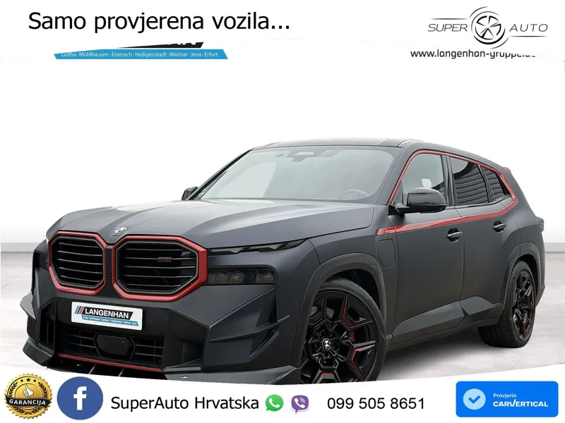 BMW XM Label Red 4.4 V8 (748 KS) xDrive Steptronic LED+GR SJED+ACC