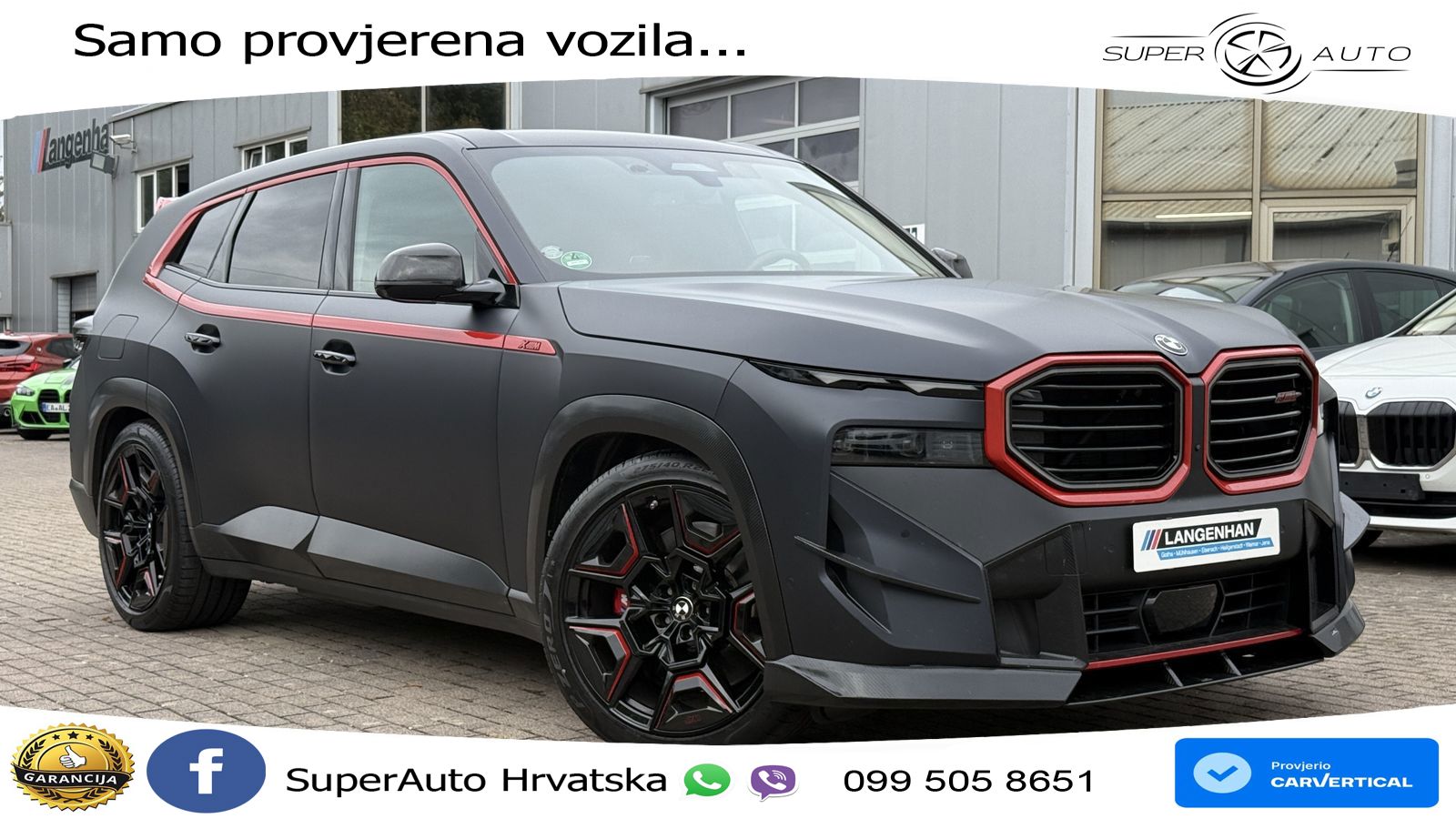 BMW XM Label Red 4.4 V8 (748 KS) xDrive Steptronic LED+GR SJED+ACC