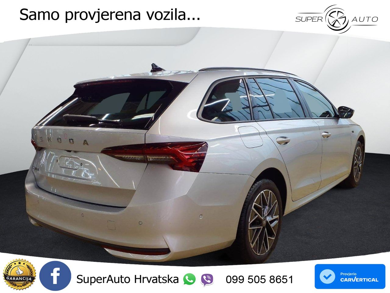 Škoda Octavia Combi 2.0 TDI (150 KS) DSG LED+GR SJED+ACC