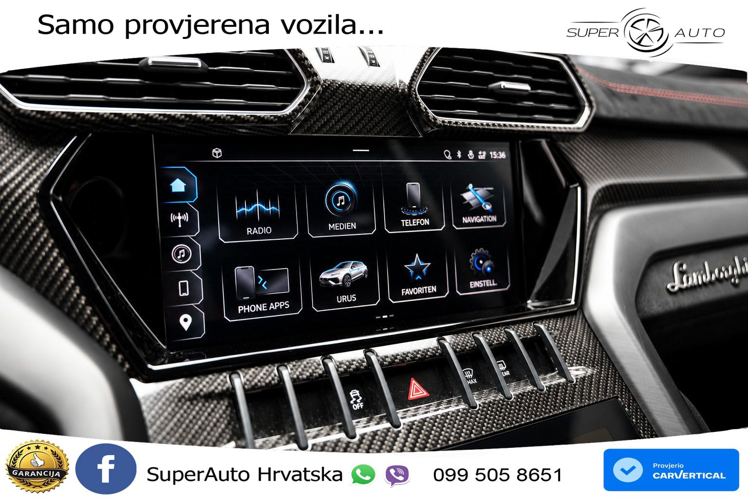 Lamborghini Urus S 4.0 V8 (666 KS) 4WD Automatic LED+GR SJED+ACC