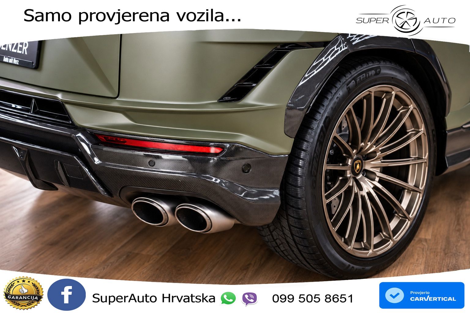 Lamborghini Urus S 4.0 V8 (666 KS) 4WD Automatic LED+GR SJED+ACC