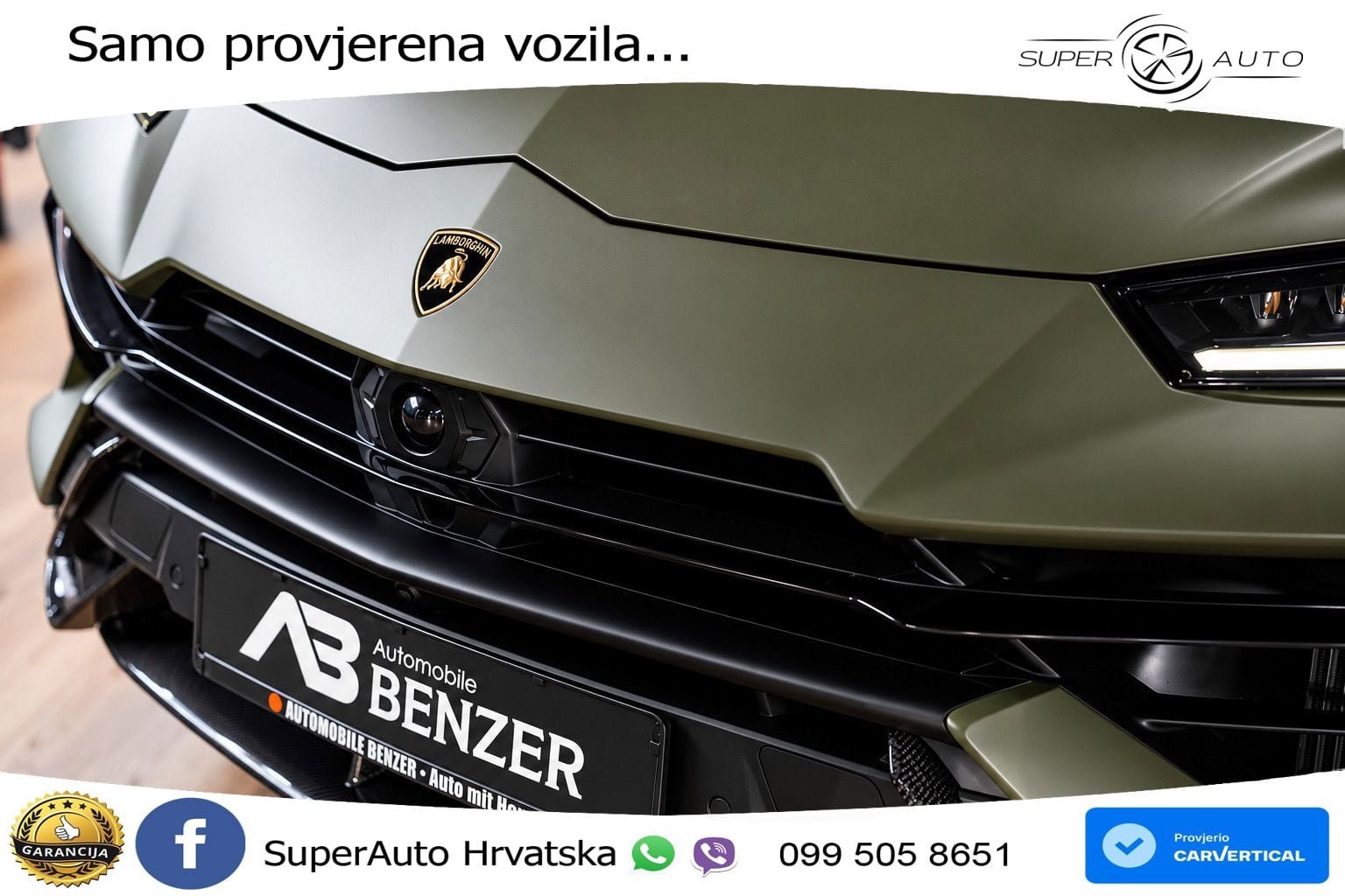 Lamborghini Urus S 4.0 V8 (666 KS) 4WD Automatic LED+GR SJED+ACC