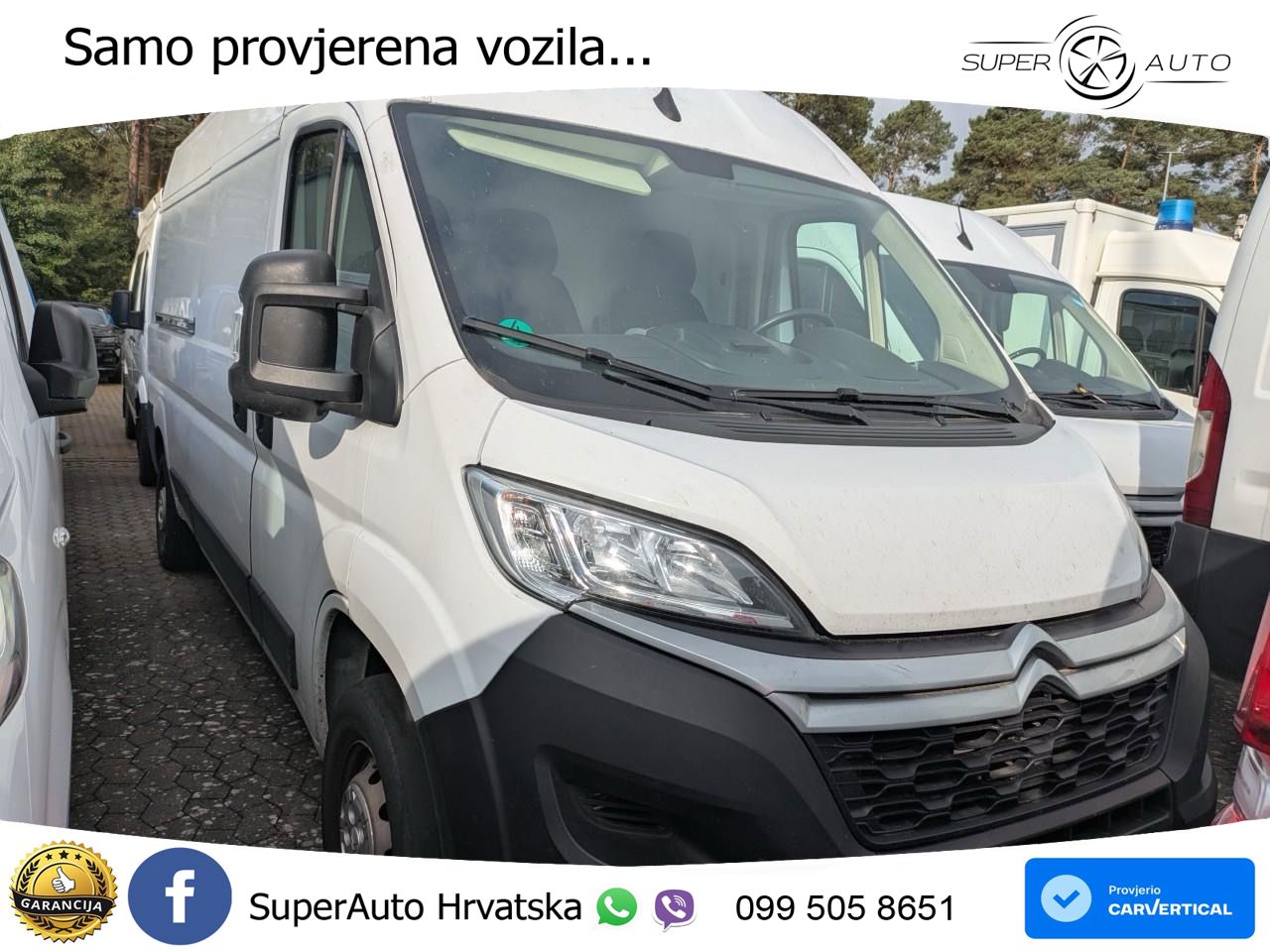 Citroën Jumper  33 L3H2 Control BlueHDi 1 NAV CAM 1 HAND 140 KS