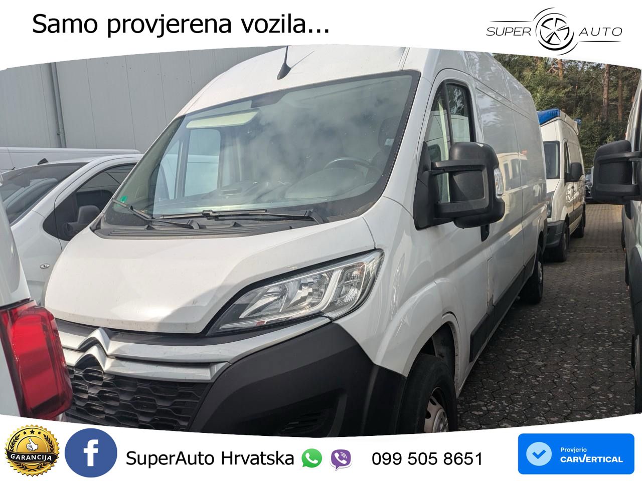 Citroën Jumper  33 L3H2 Control BlueHDi 1 NAV CAM 1 HAND 140 KS