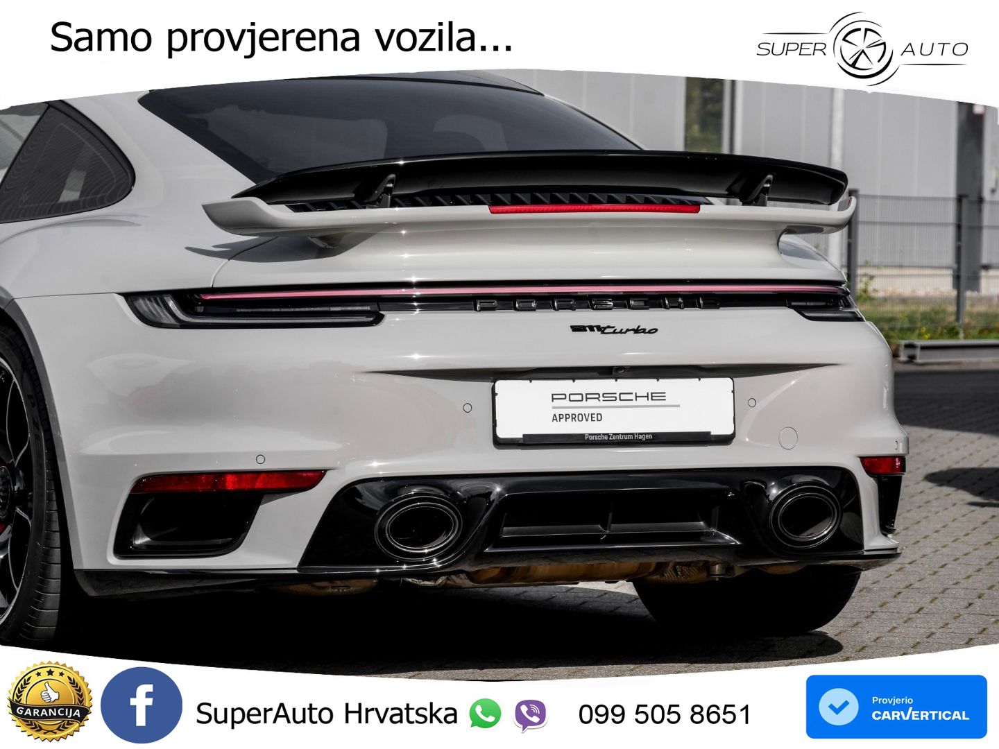 Porsche 911 Turbo 3.8 (580 KS) PDK LED+GR SJED+ACC