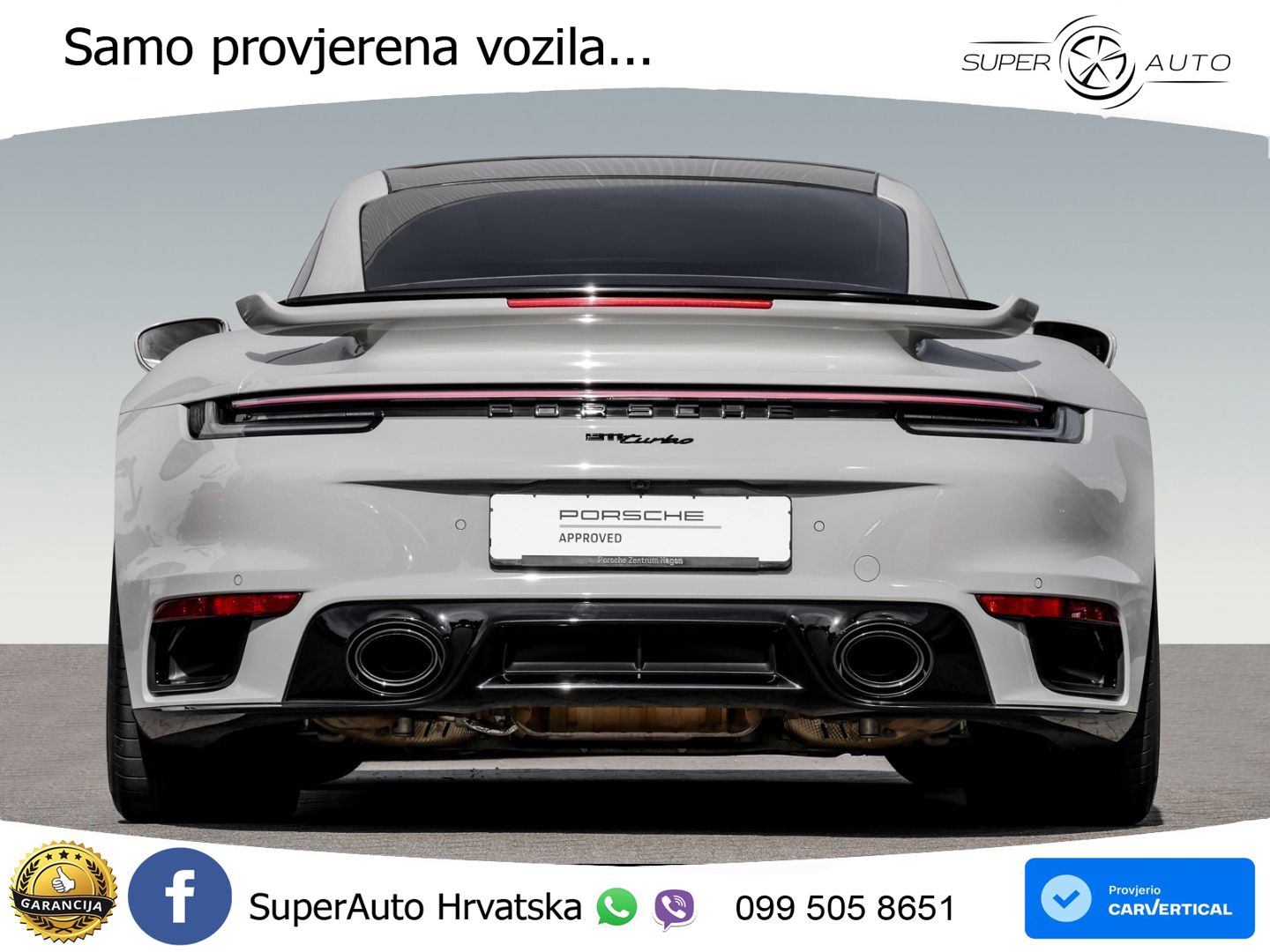 Porsche 911 Turbo 3.8 (580 KS) PDK LED+GR SJED+ACC