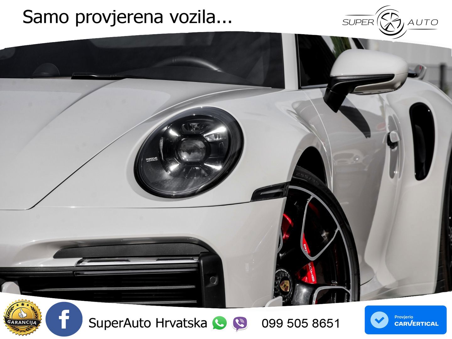 Porsche 911 Turbo 3.8 (580 KS) PDK LED+GR SJED+ACC