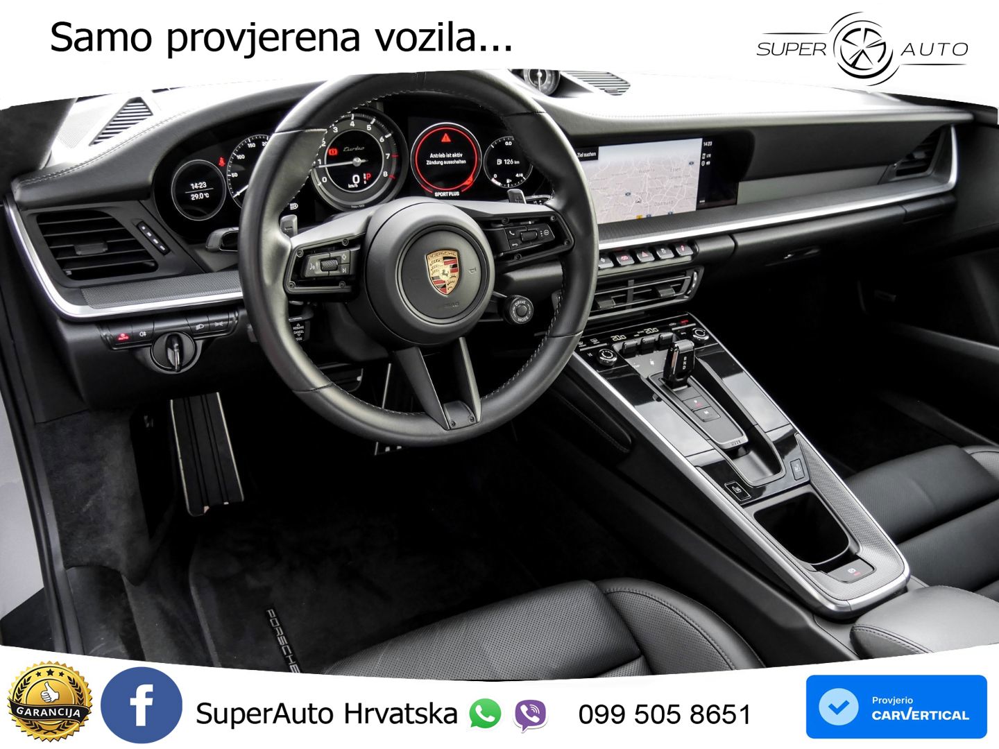 Porsche 911 Turbo 3.8 (580 KS) PDK LED+GR SJED+ACC
