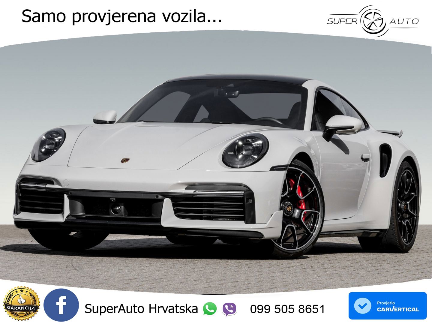 Porsche 911 Turbo 3.8 (580 KS) PDK LED+GR SJED+ACC