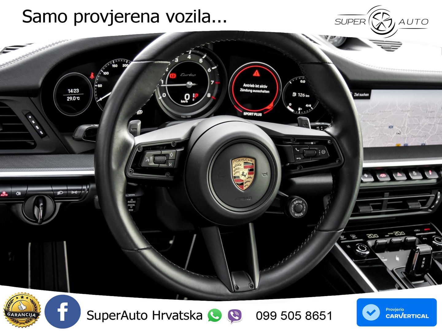 Porsche 911 Turbo 3.8 (580 KS) PDK LED+GR SJED+ACC