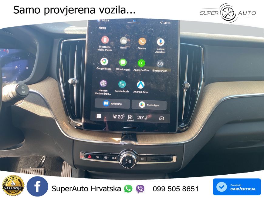Volvo XC60 B5 Benzin AWD Geartronic ACC+HEAD+4xGR SJED+360+PANO