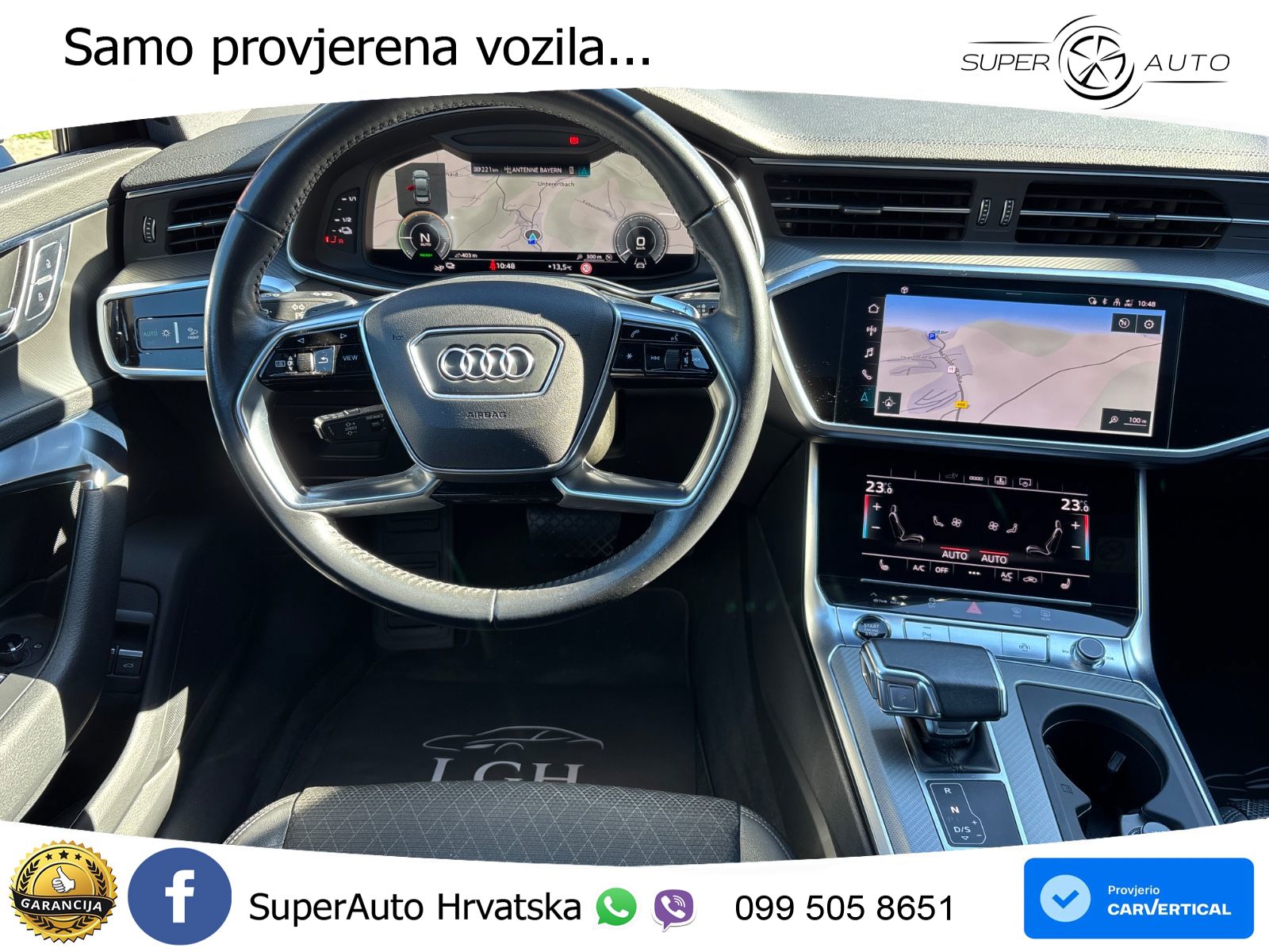Audi A6 50 TFSIe (299 KS) quattro ultra S tronic LED+GR SJED+ACC