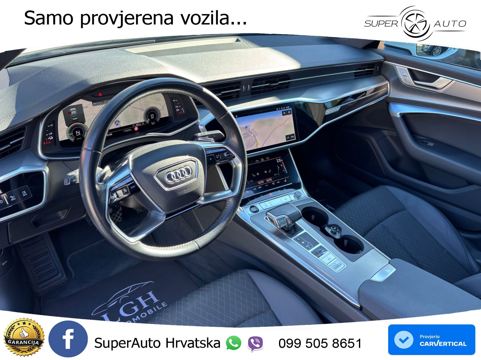 Audi A6 50 TFSIe (299 KS) quattro ultra S tronic LED+GR SJED+ACC