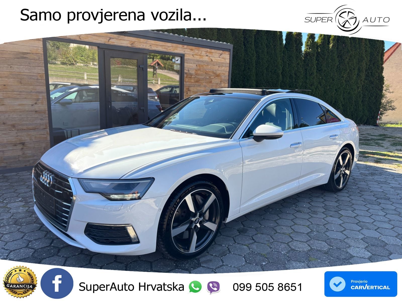 Audi A6 50 TFSIe (299 KS) quattro ultra S tronic LED+GR SJED+ACC