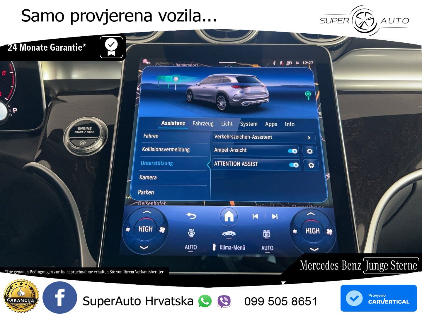 Mercedes GLC 450d (367 KS) 4MATIC 9G-TRONIC AMG ACC+HEAD+GR SJED+360+PANO
