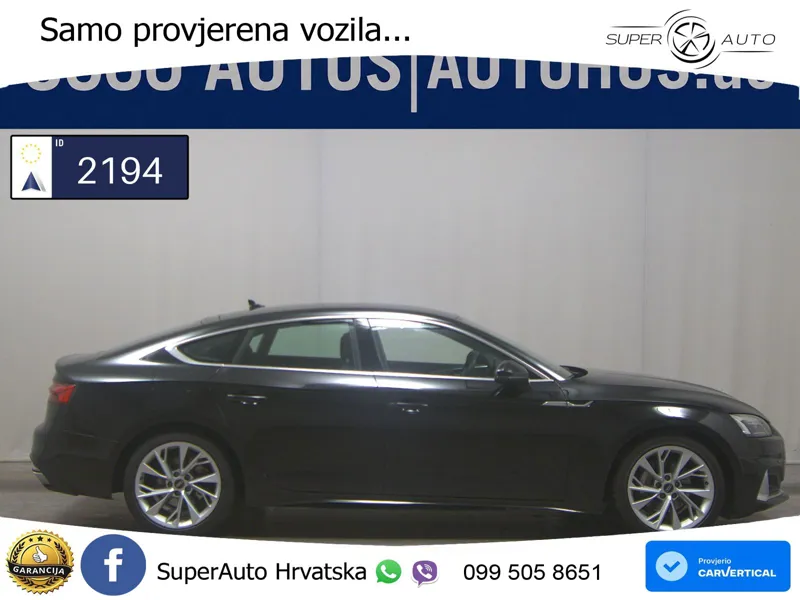Audi A5 Sportback 40 TDI (204 KS) S tronic advanced