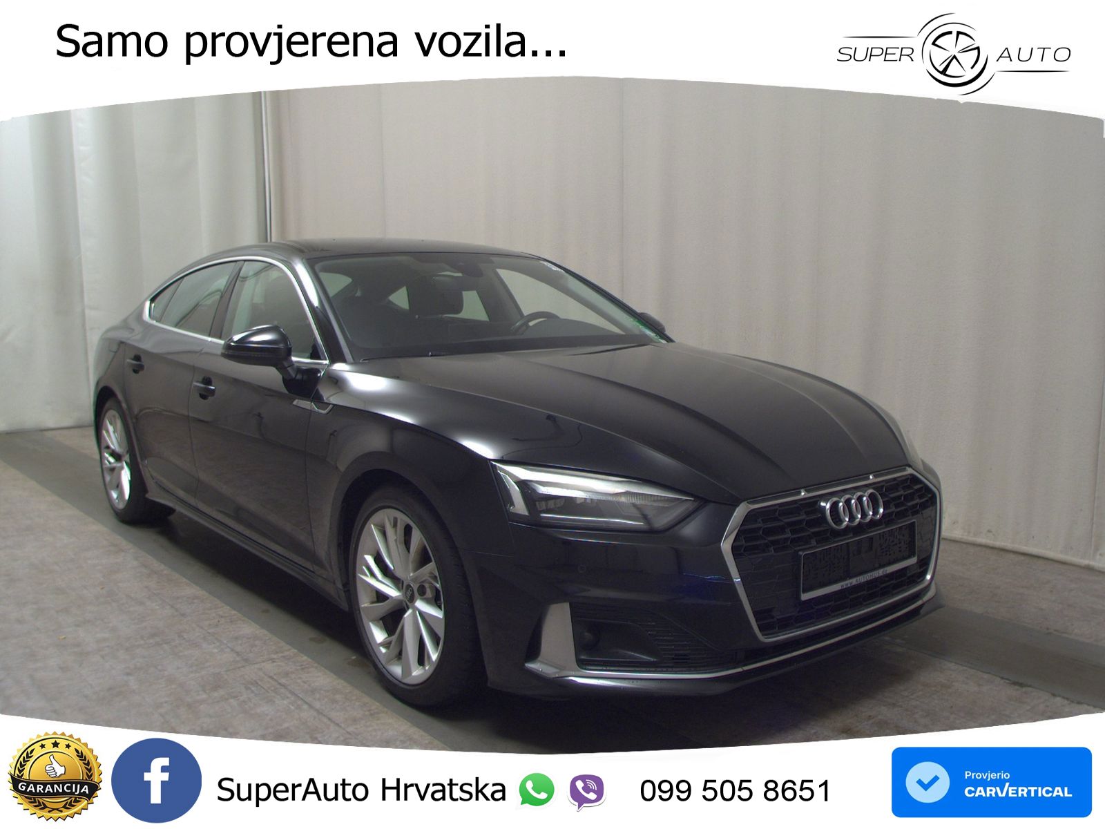 Audi A5 Sportback 40 TDI (204 KS) S tronic advanced