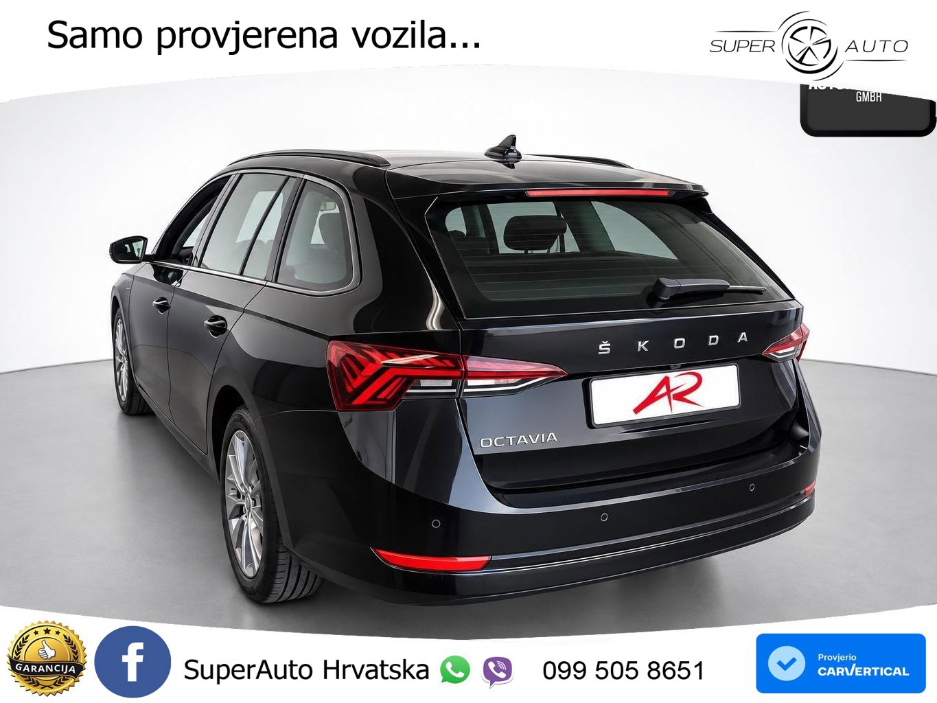 Škoda Octavia Combi 2.0 TDI (150 KS) DSG LED+GR SJED+ACC