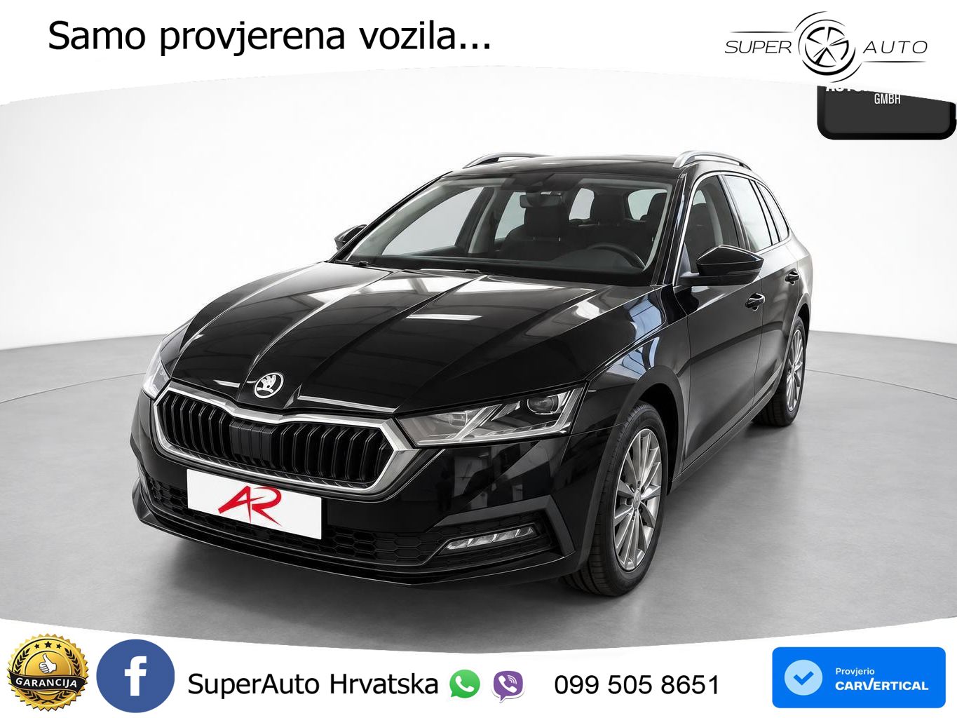 Škoda Octavia Combi 2.0 TDI (150 KS) DSG LED+GR SJED+ACC