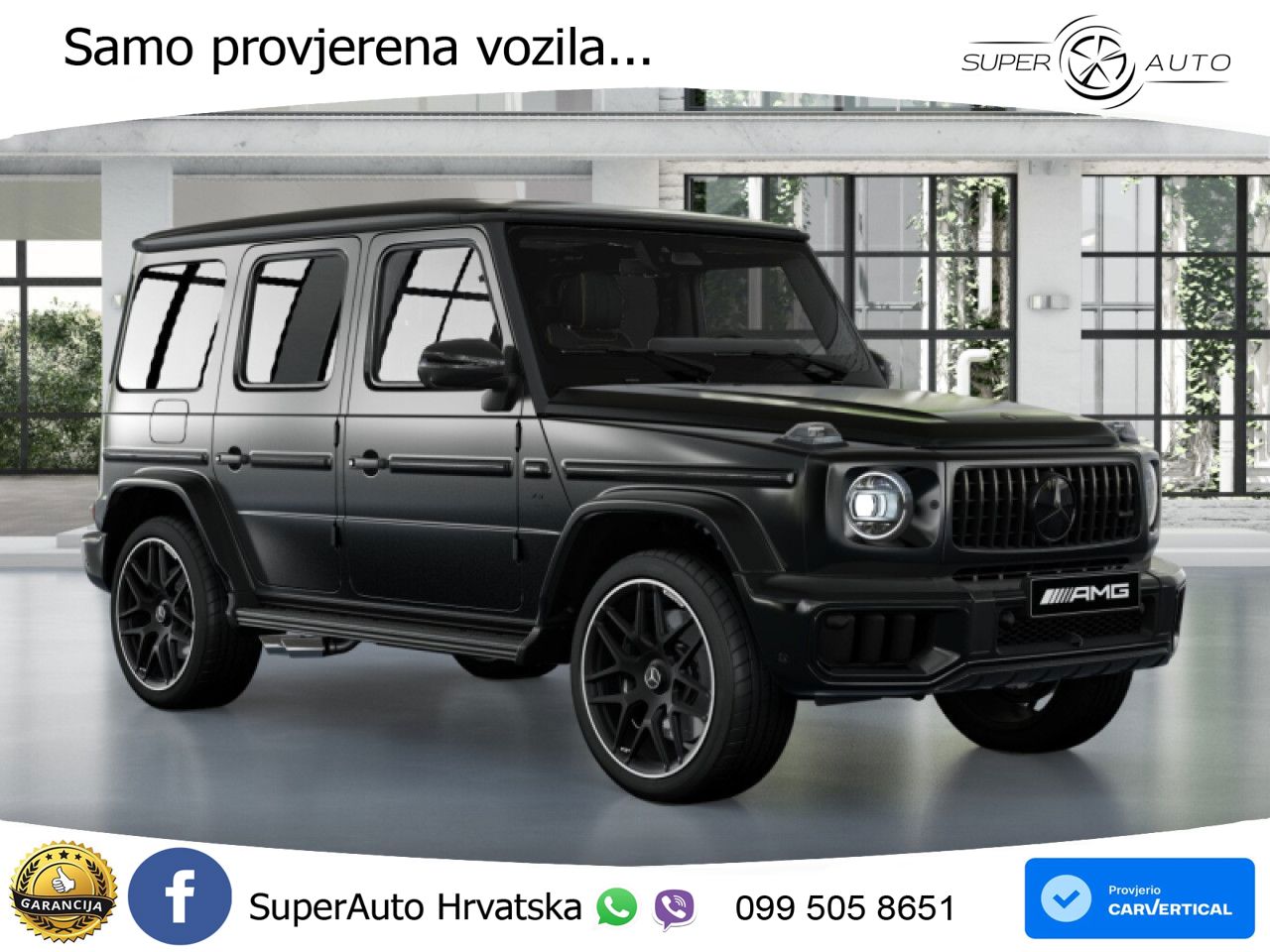 Mercedes AMG G 63 Long V8 (585 KS) 4MATIC 9G-TRONIC AMG SPEEDSHIFT TCT