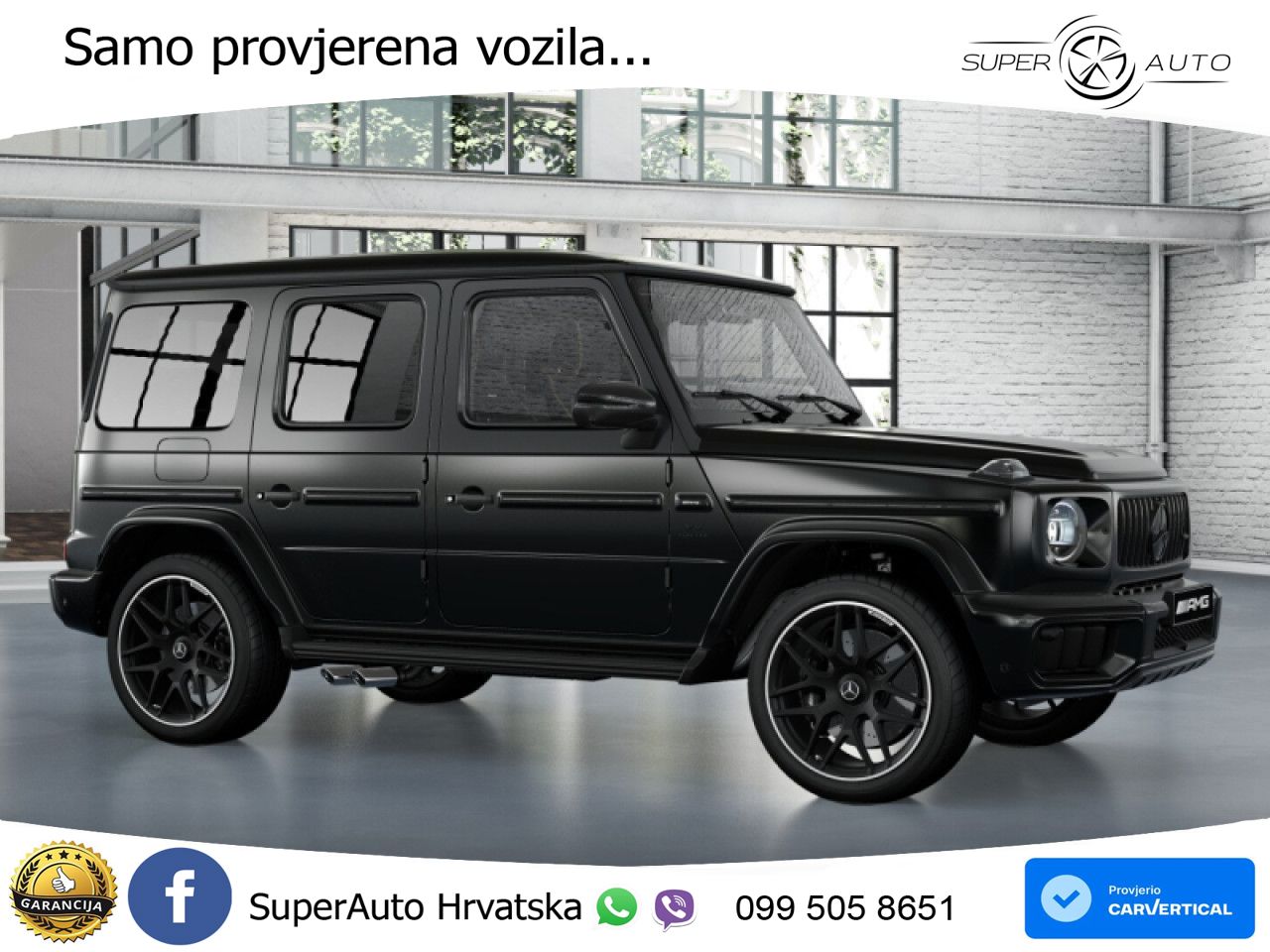 Mercedes AMG G 63 Long V8 (585 KS) 4MATIC 9G-TRONIC AMG SPEEDSHIFT TCT