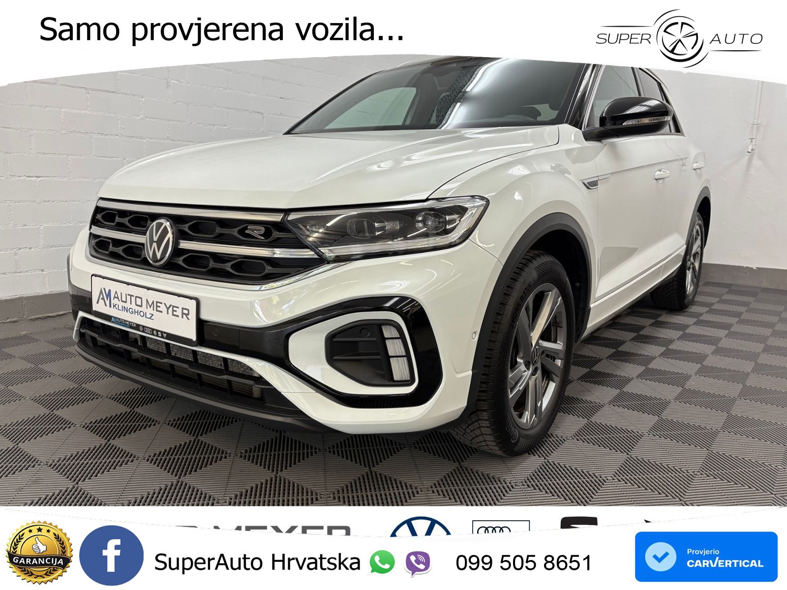 Volkswagen T-Roc 1.5 TSI (150 KS) DSG R-Line LED+GR SJED+ACC