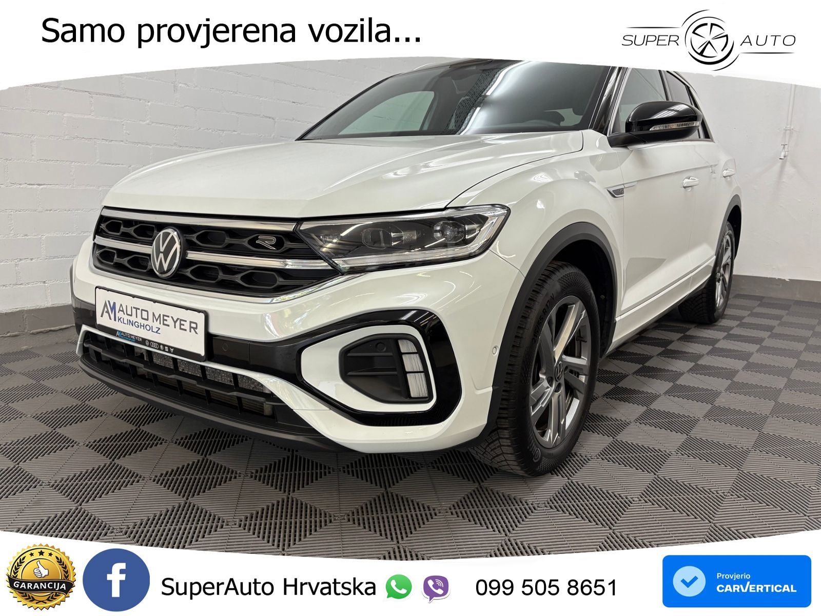 Volkswagen T-Roc 1.5 TSI (150 KS) DSG R-Line LED+GR SJED+ACC