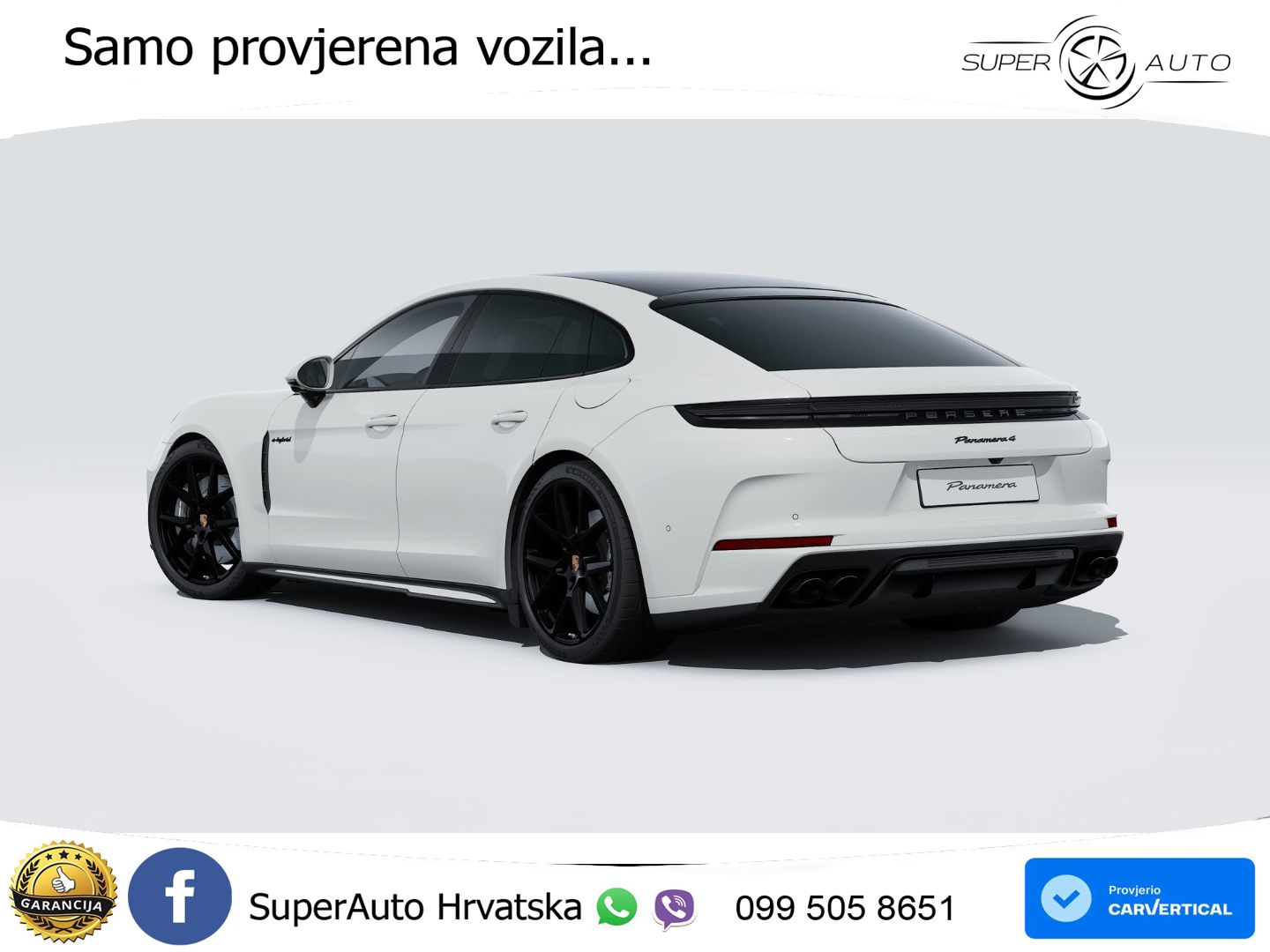 Porsche Panamera 4 2.9 V6 (470 KS) E-Hybrid PDK ZRAČNI+ACC+GR SJED+KAM+PANO