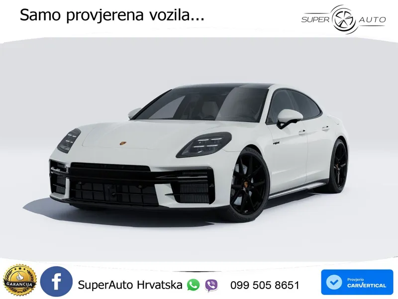 Porsche Panamera 4 2.9 V6 (470 KS) E-Hybrid PDK ZRAČNI+ACC+GR SJED+KAM+PANO