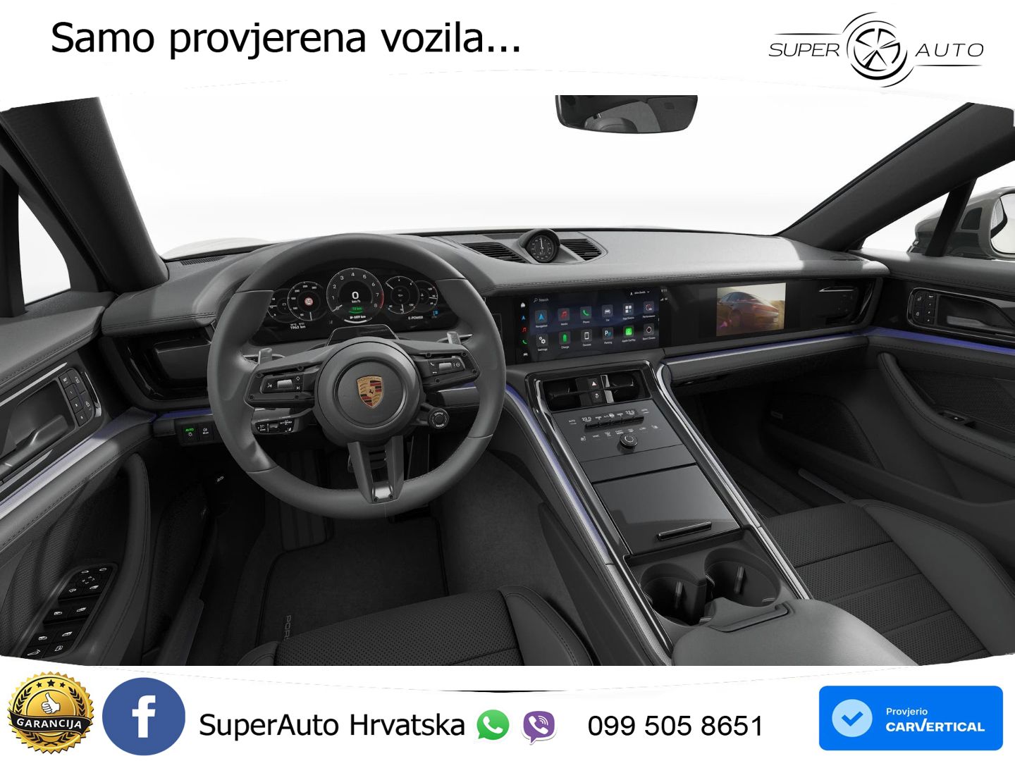 Porsche Panamera 4 2.9 V6 (470 KS) E-Hybrid PDK ZRAČNI+ACC+GR SJED+KAM+PANO