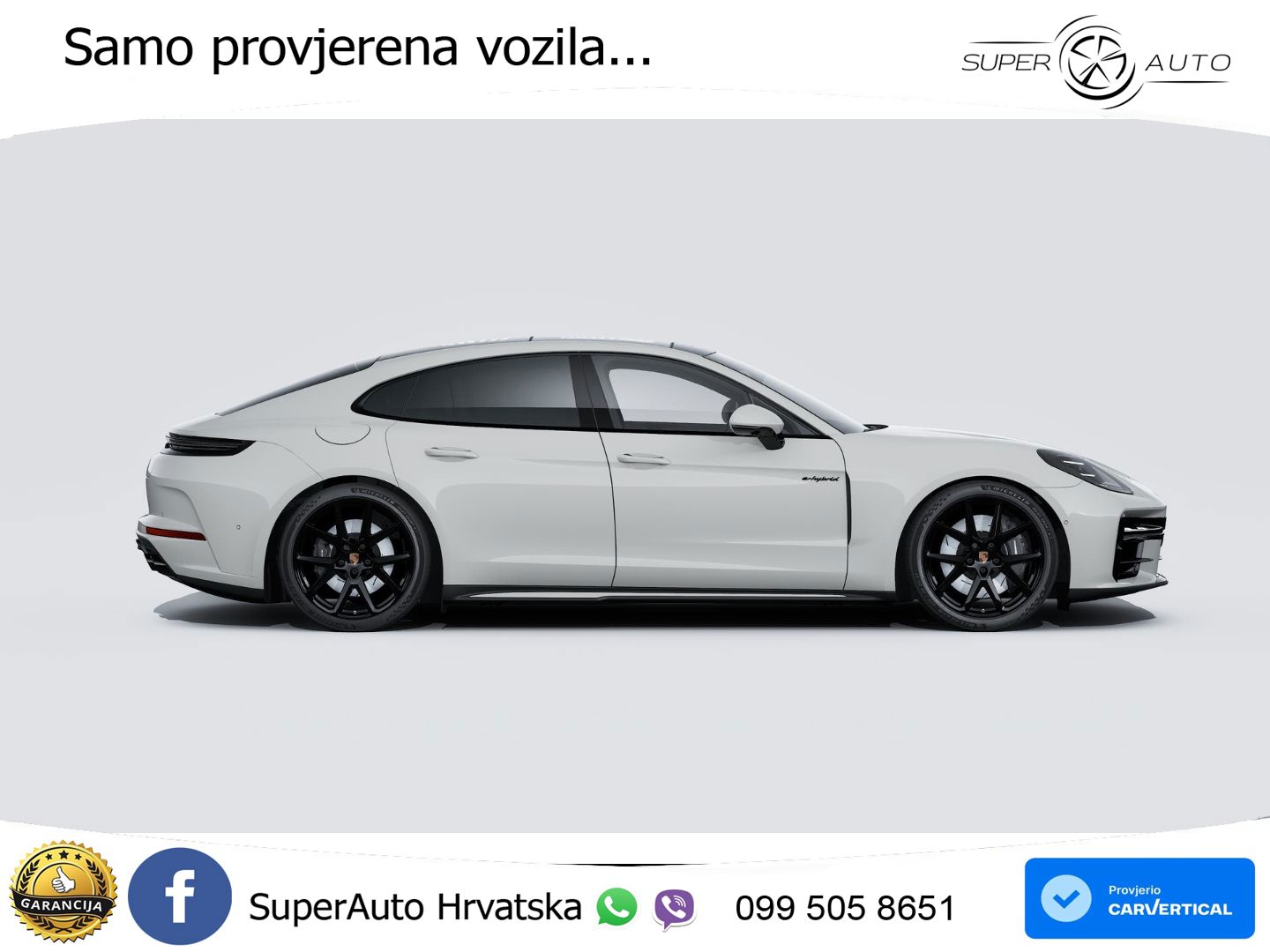 Porsche Panamera 4 2.9 V6 (470 KS) E-Hybrid PDK ZRAČNI+ACC+GR SJED+KAM+PANO