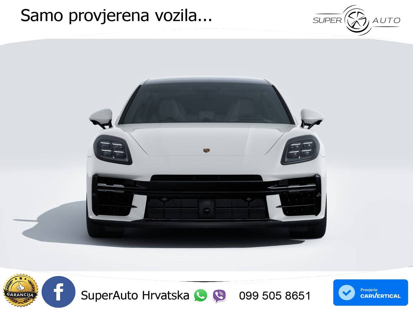 Porsche Panamera 4 2.9 V6 (470 KS) E-Hybrid PDK ZRAČNI+ACC+GR SJED+KAM+PANO