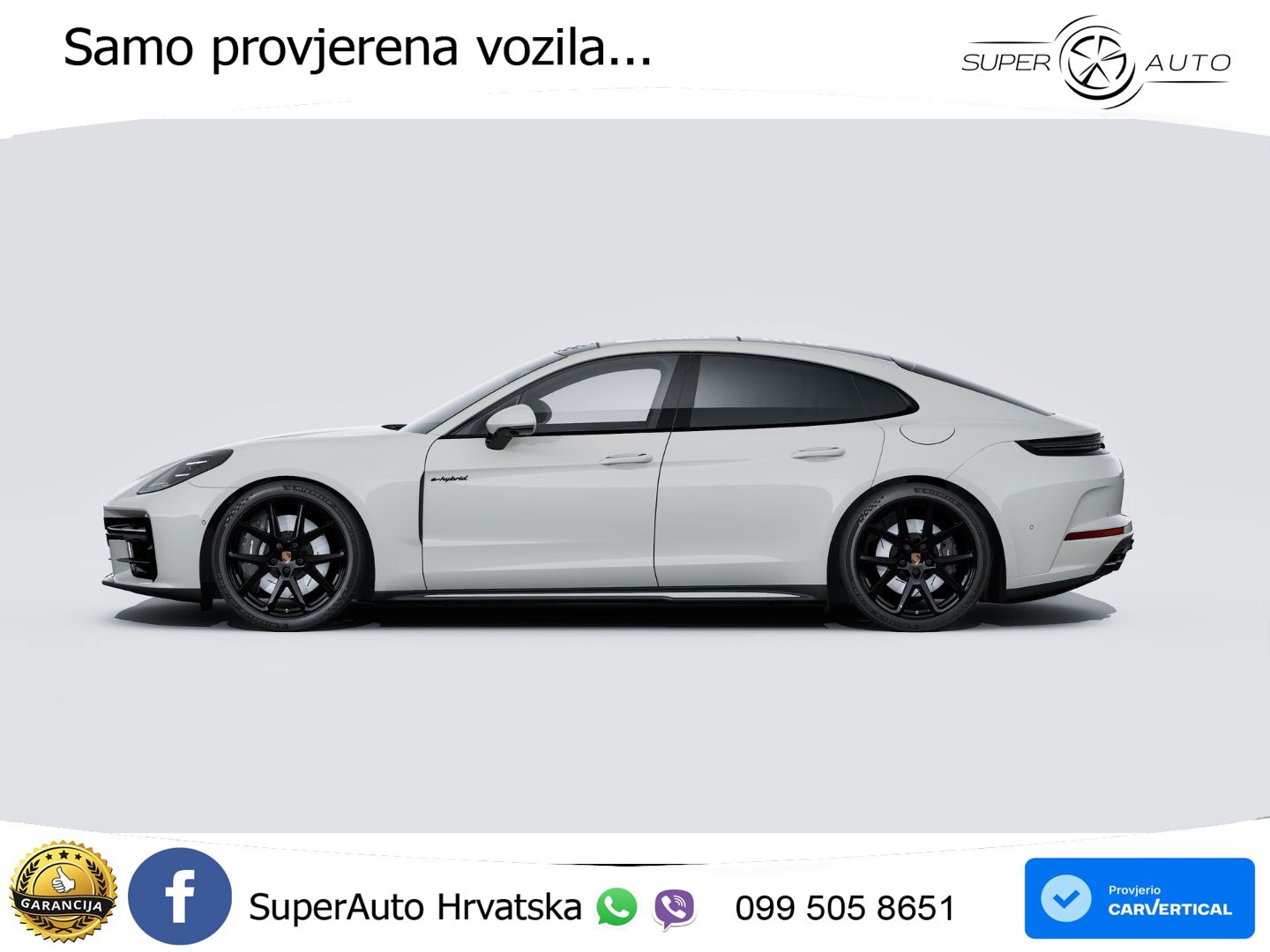 Porsche Panamera 4 2.9 V6 (470 KS) E-Hybrid PDK ZRAČNI+ACC+GR SJED+KAM+PANO