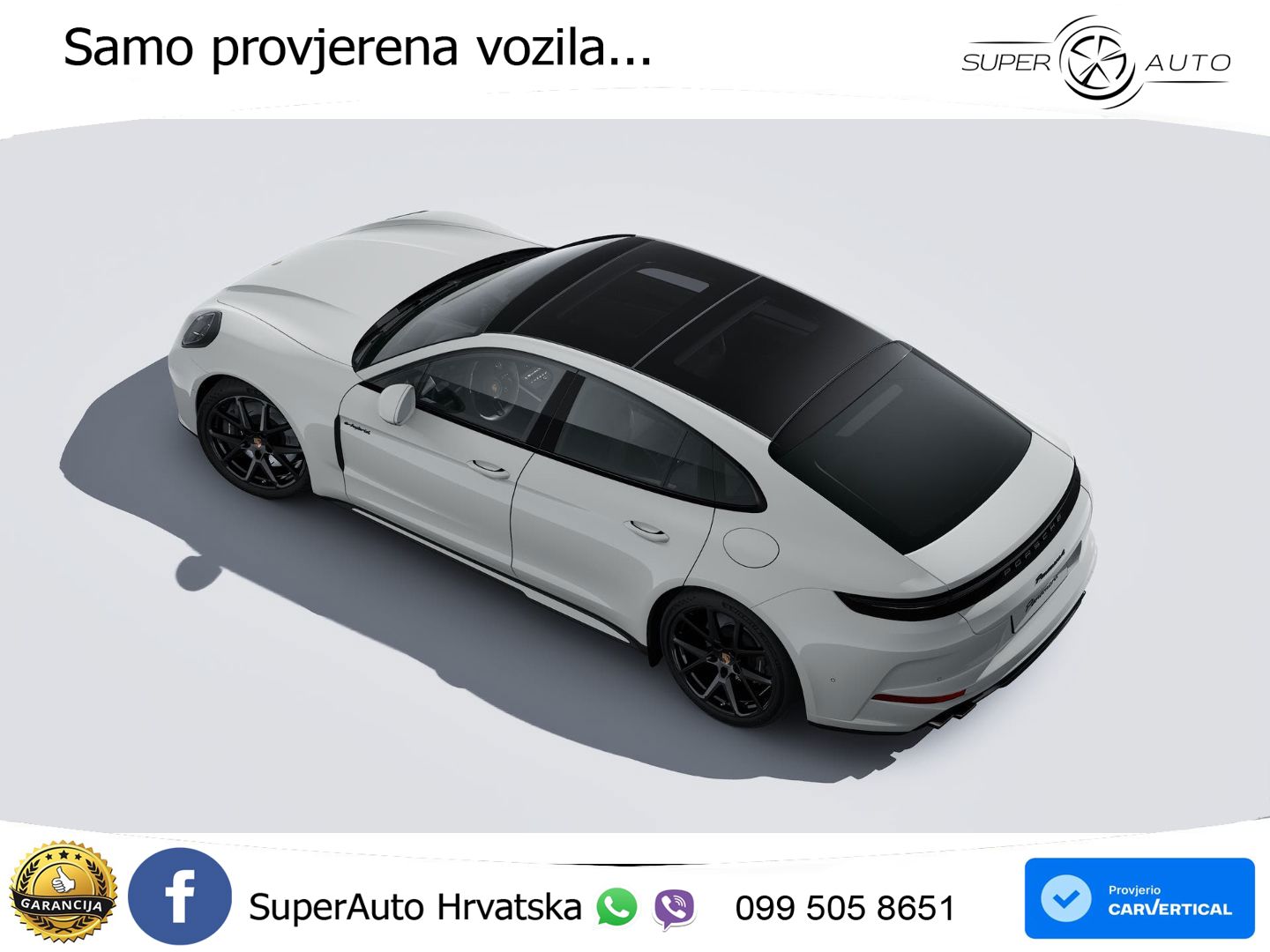 Porsche Panamera 4 2.9 V6 (470 KS) E-Hybrid PDK ZRAČNI+ACC+GR SJED+KAM+PANO