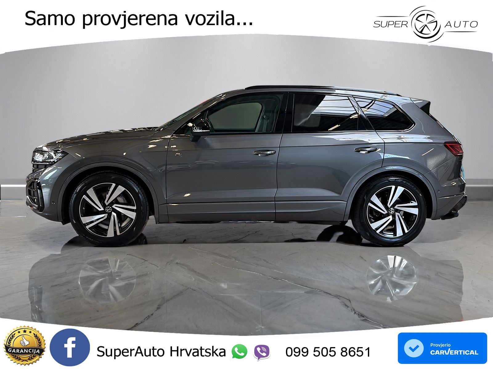 Volkswagen Touareg 3.0 V6 TDI (286 KS) 4MOTION Tiptronic R-Line ZRAČNI+ACC+4xGR SJED+KAM