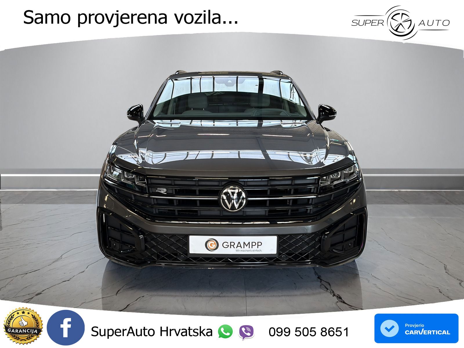 Volkswagen Touareg 3.0 V6 TDI (286 KS) 4MOTION Tiptronic R-Line ZRAČNI+ACC+4xGR SJED+KAM