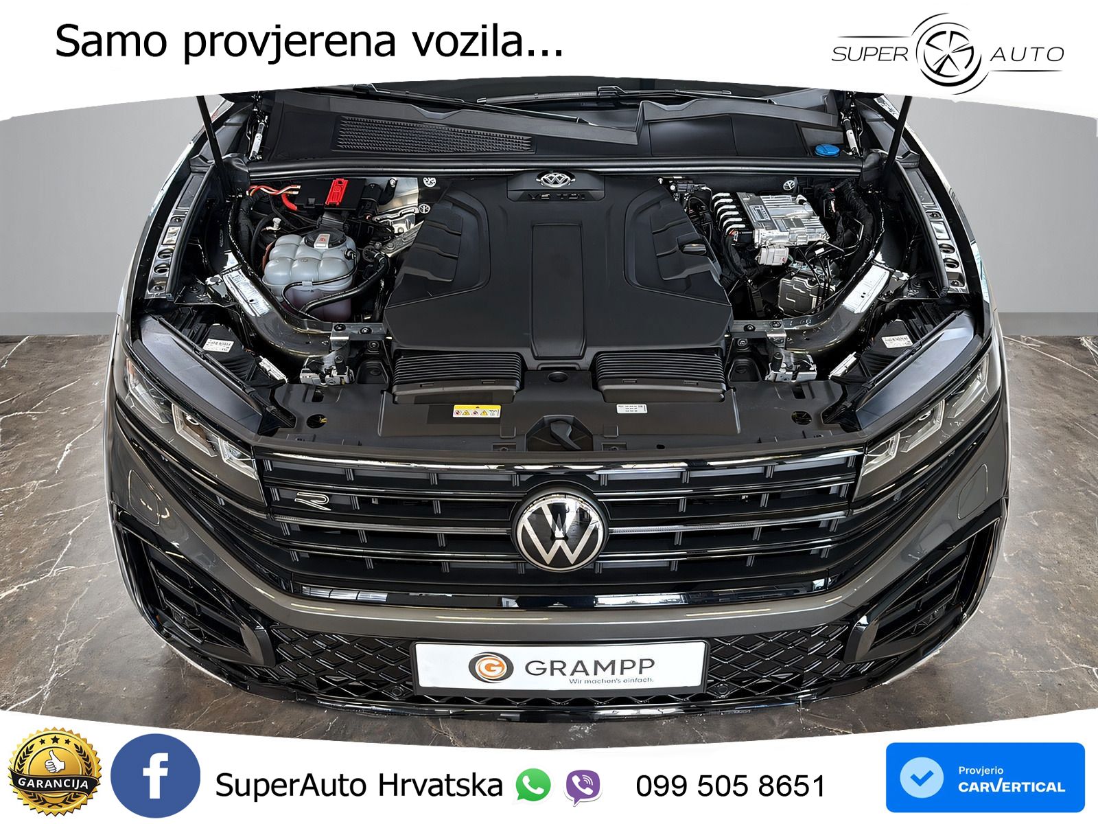 Volkswagen Touareg 3.0 V6 TDI (286 KS) 4MOTION Tiptronic R-Line ZRAČNI+ACC+4xGR SJED+KAM