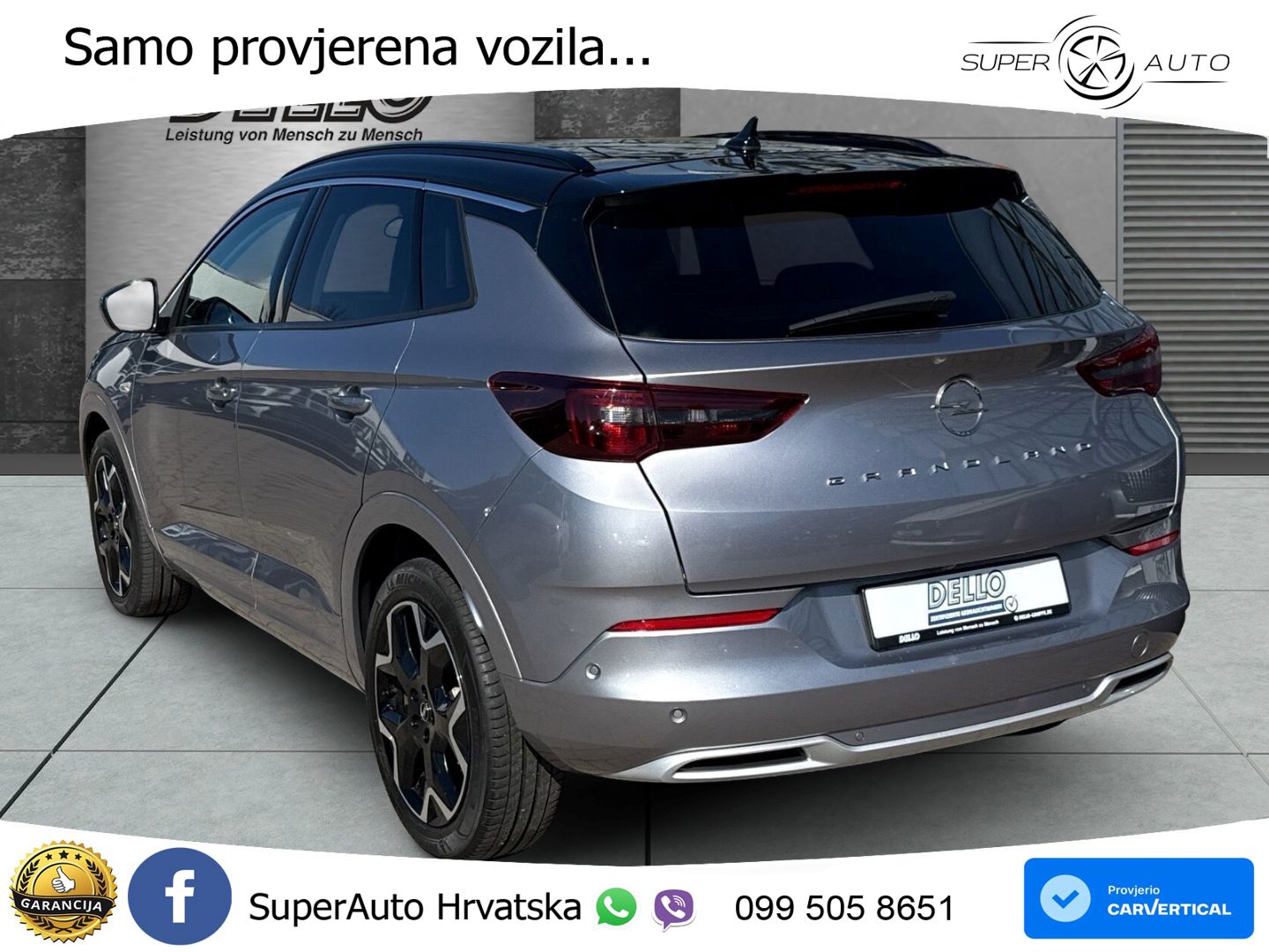 Opel Grandland 1.2i Turbo (130 KS) Automatic Elegance LED+GR SJED+ACC