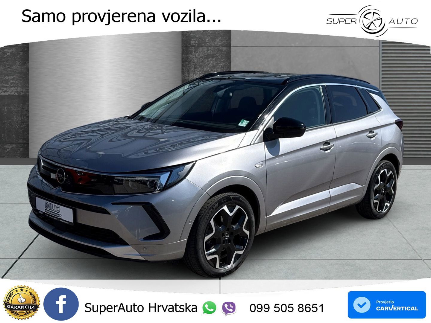 Opel Grandland 1.2i Turbo (130 KS) Automatic Elegance LED+GR SJED+ACC