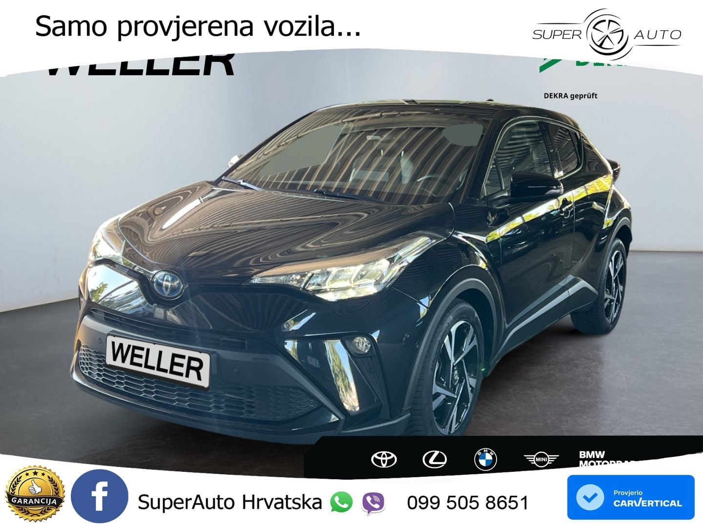 Toyota C-HR 1.8 (122 KS) Hybrid e-CVT Team D LED+GR SJED+ACC