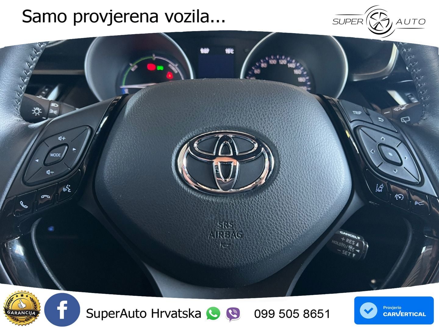 Toyota C-HR 1.8 (122 KS) Hybrid e-CVT Team D LED+GR SJED+ACC