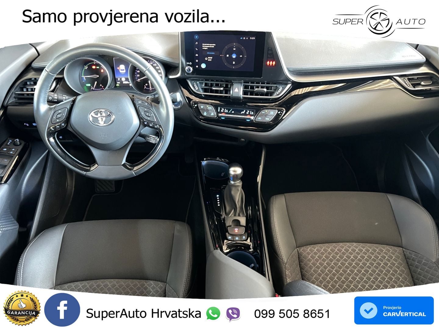 Toyota C-HR 1.8 (122 KS) Hybrid e-CVT Team D LED+GR SJED+ACC
