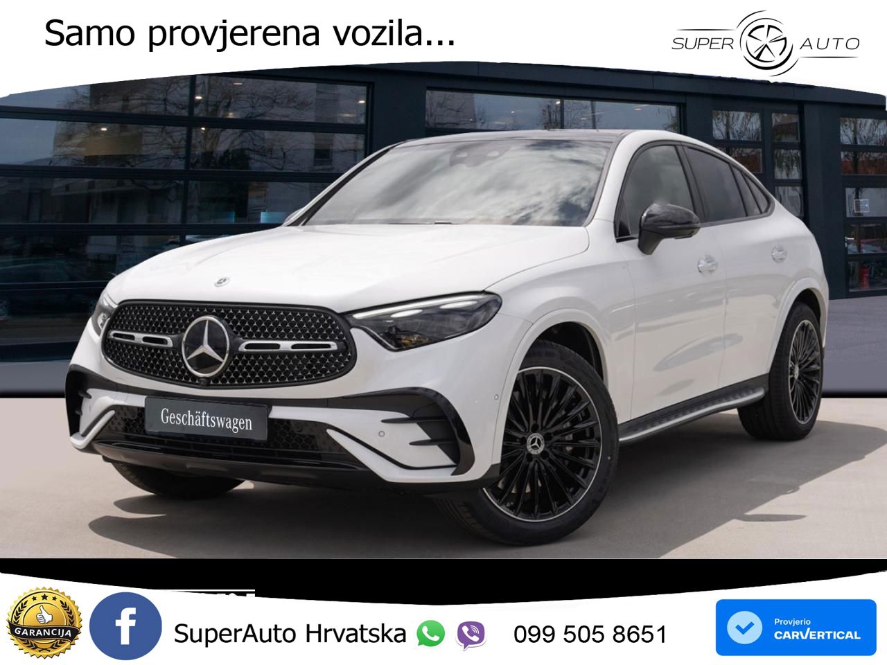 Mercedes GLC Coupe 450d (367 KS) 4MATIC 9G-TRONIC AMG ACC+GR SJED+360+PANO
