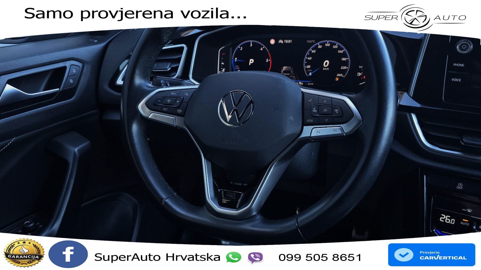Volkswagen T-Roc 2.0 TDI (150 KS) DSG R-Line LED+ACC
