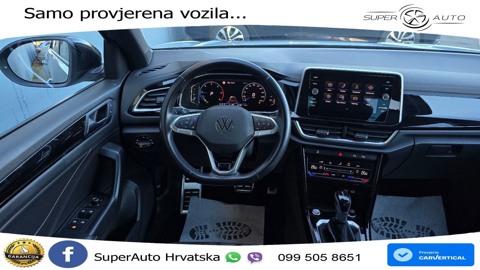 Volkswagen T-Roc 2.0 TDI (150 KS) DSG R-Line LED+ACC